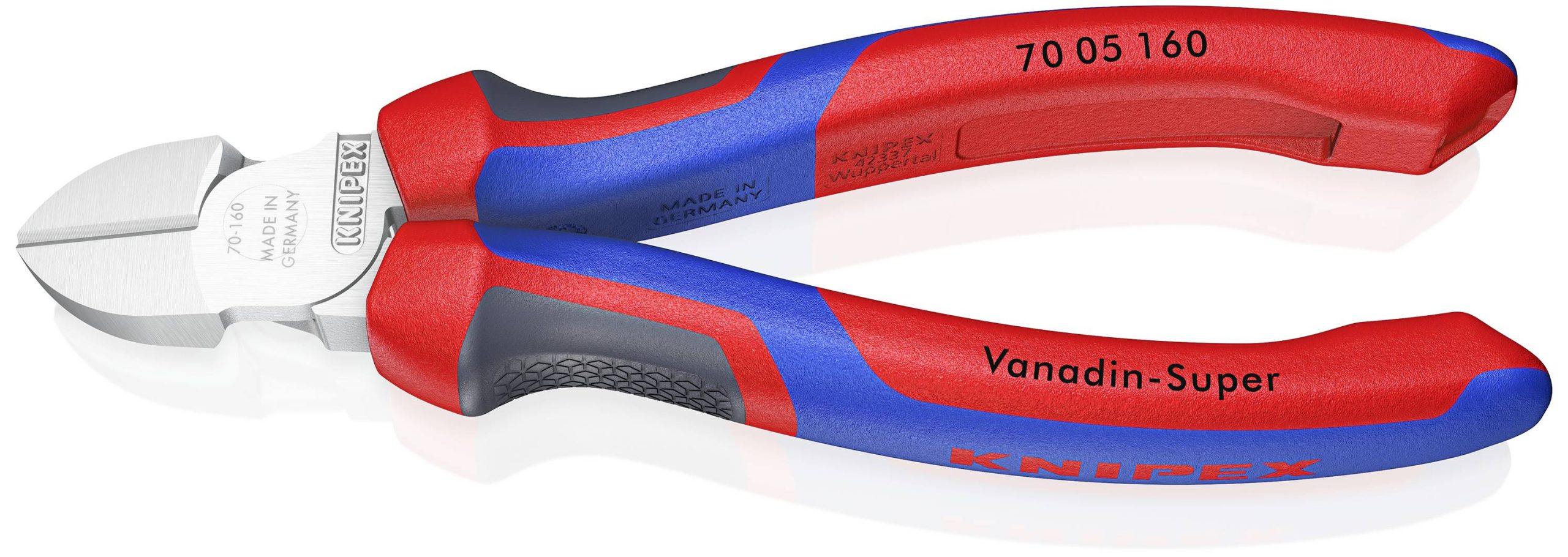 Szczypce boczne Knipex 70 05 160, 160 mm, 62 HRC, do warsztatu - obrazek 1