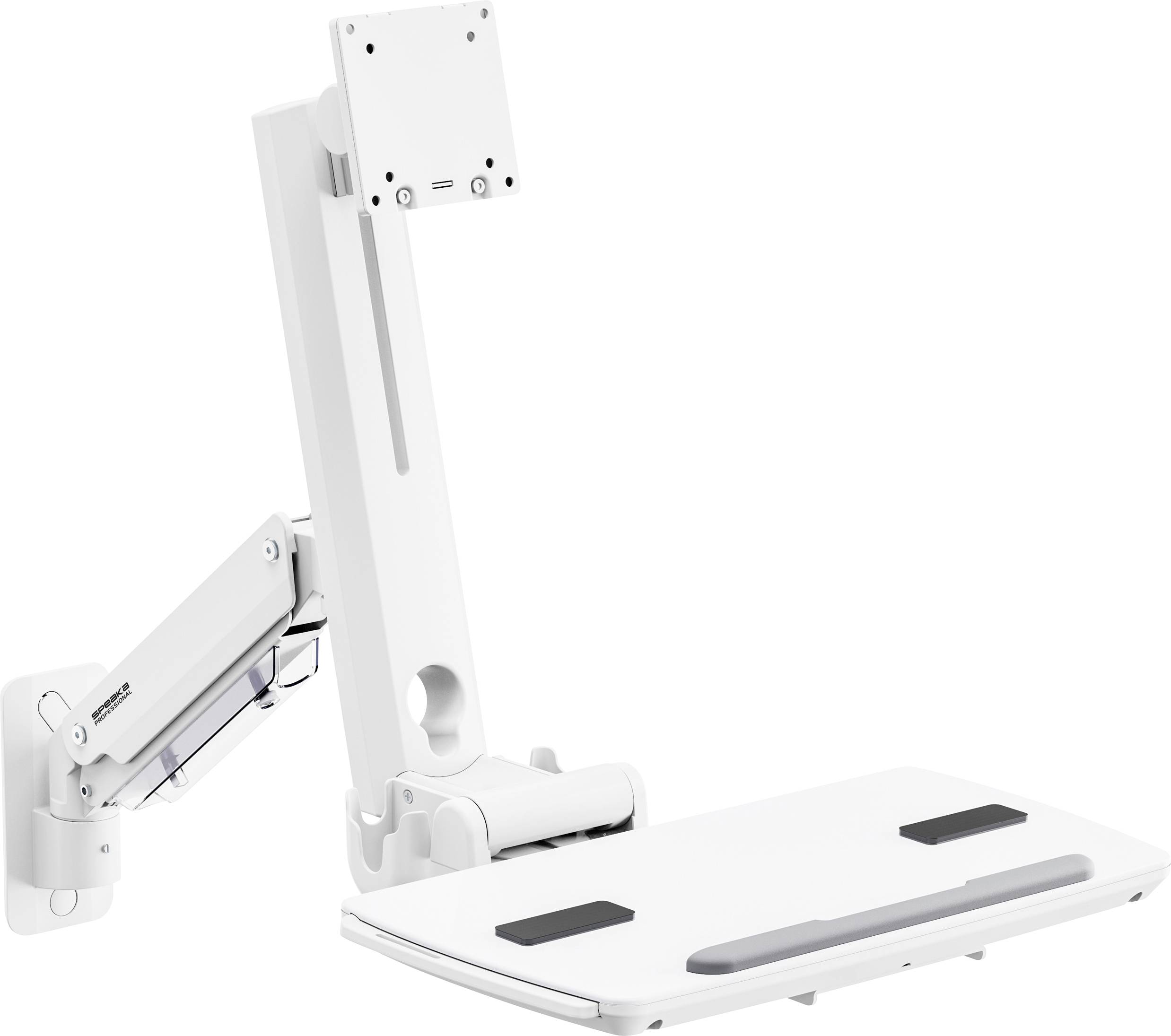 SpeaKa Professional Uchwyt ścienny do monitora SP-MM-951 1 Wyświetlacz 43,2 cm (17") - 124,5 cm (49") czarny z regulowan - obrazek 1