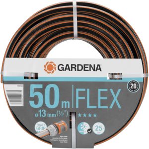 GARDENA 18039-20 Wąż ogrodowy Ø wewnętrzna węża=13 mm 50 m 1/2 cala 1 szt. czarny, pomarańczowy GARDENA 18039-20 Wąż ogrodowy Ø wewnętrzna węża=13 mm 50 m 1/2 cala 1 szt. czarny, pomarańczowy