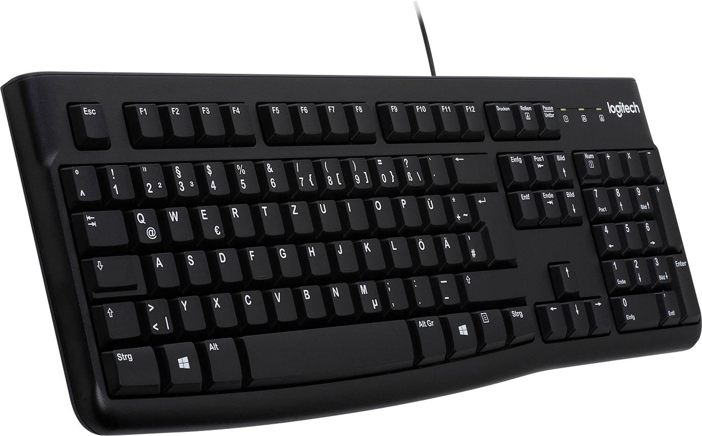 Klawiatura Logitech Keyboard K120 Business czarny - obrazek 1