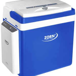 ZORN Cooler Z 26 LNE 7,8 Ah Lodówka na baterie EEK: E (A – G) termoelektryczna 12 V, 230 V DC/AC niebiesko-biały 25 l Fu ZORN Cooler Z 26 LNE 7,8 Ah Lodówka na baterie EEK: E (A – G) termoelektryczna 12 V, 230 V DC/AC niebiesko-biały 25 l Fu