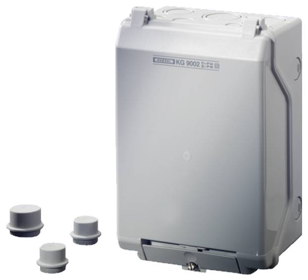 Hensel KG 9002 IN 33001001 Obudowa 205 x 205 x 133 x 95 termoplast szary 1 szt. - obrazek 1