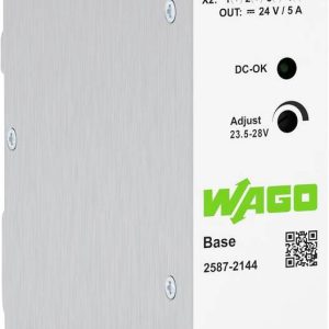 WAGO 2587-2144 Zasilacz na szynę DIN 24 V/DC 5 A 120 W Ilość wyjść:1 x Opis 1 szt. WAGO 2587-2144 Zasilacz na szynę DIN 24 V/DC 5 A 120 W Ilość wyjść:1 x Opis 1 szt.