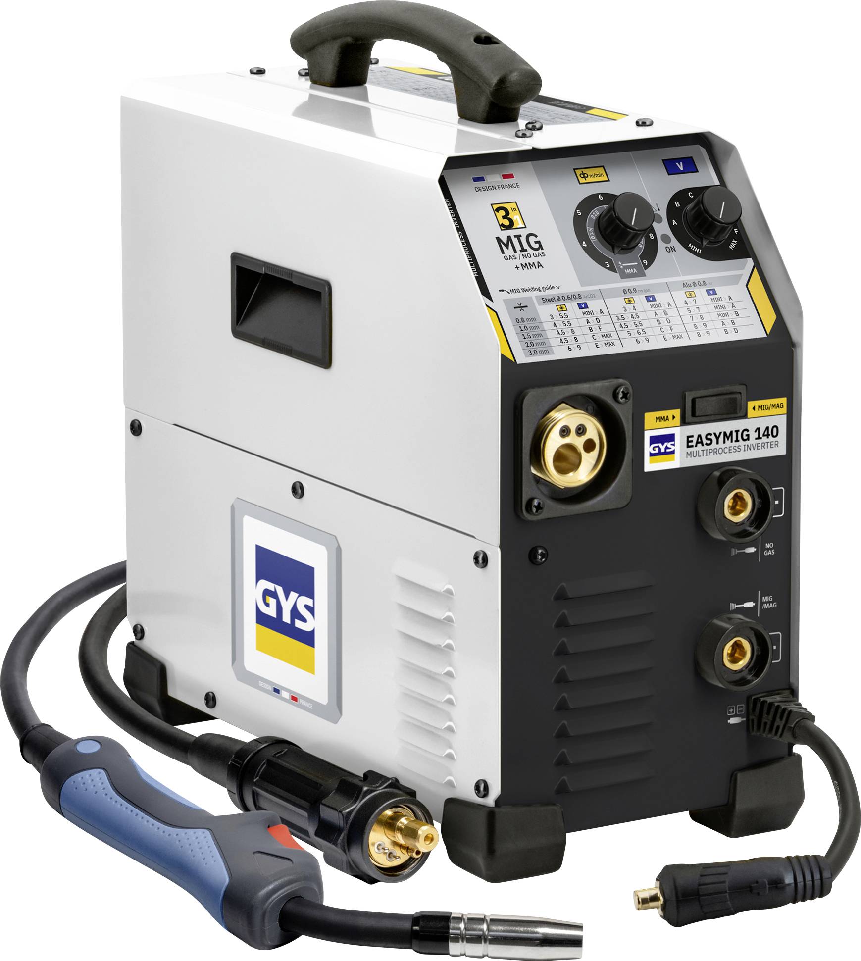 Spawarka MIG/MAG GYS EASYMIG 140 032262, 30 - 140 A - obrazek 1