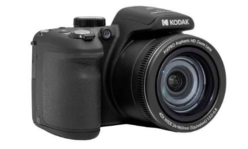 Kodak PIXPRO Astro Zoom AZ405 Aparat cyfrowy 21.14 MPx Zoom optyczny: 40 x czarny Nagrywanie w Full-HD, Stabilizacja obr
