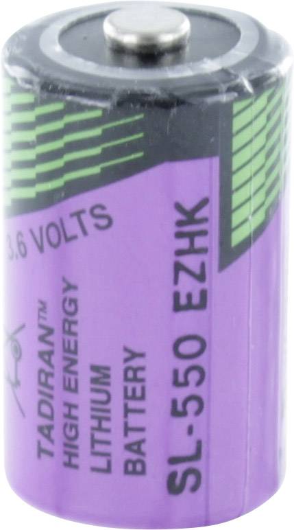 Bateria 1/2 AA Tadiran Batteries SL 550 S, 3.6 V, 900 mAh, litowe, Możliwa wysoka temperatura, 1 szt. - obrazek 1