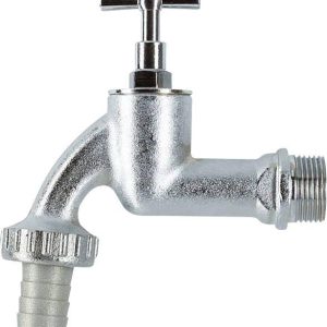Kran ogrodowy GARDENA 07331-20;3/4″, Złącze węża 19 mm (3/4″) Ø, srebrny Kran ogrodowy GARDENA 07331-20;3/4″, Złącze węża 19 mm (3/4″) Ø, srebrny