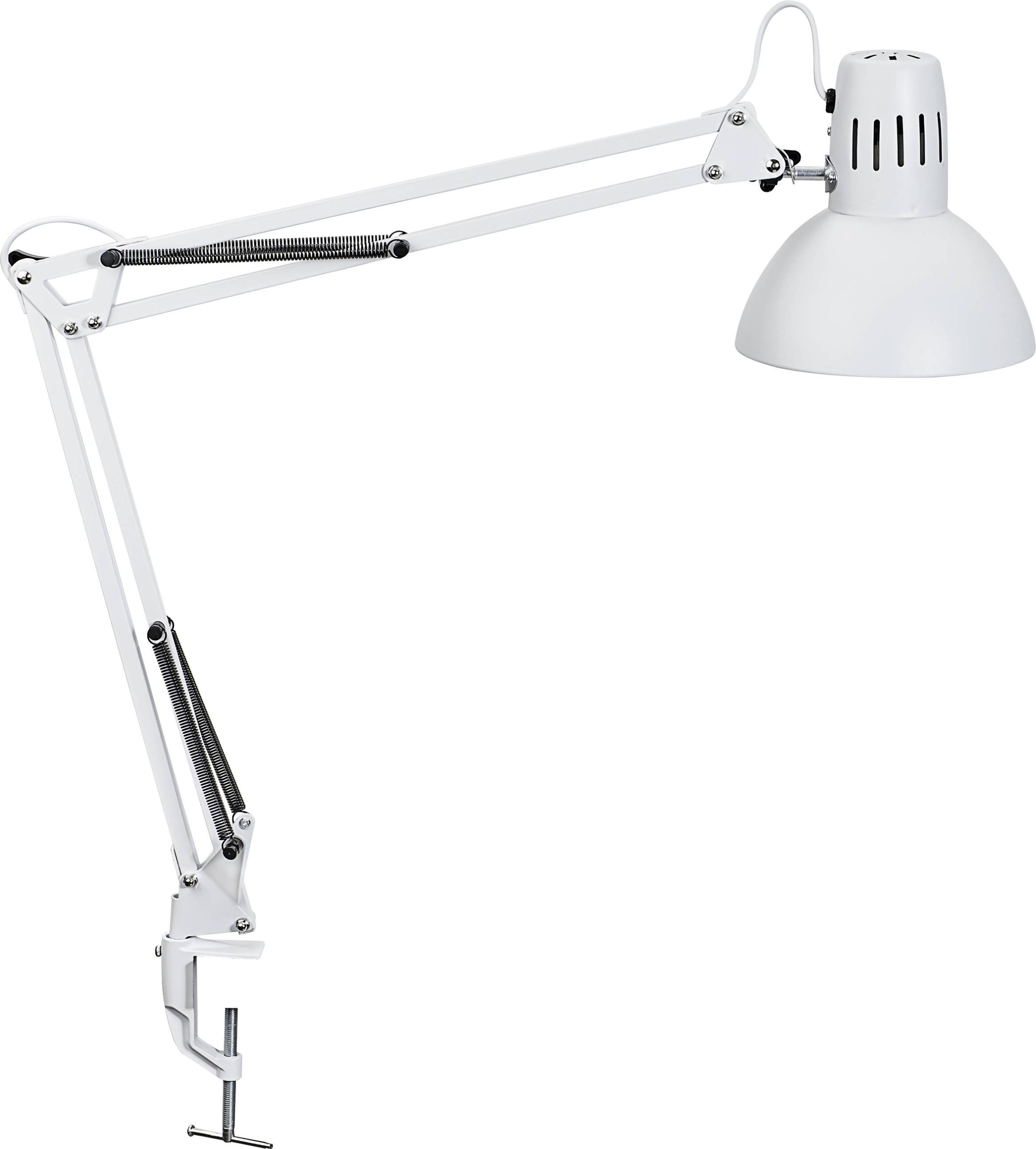 Lampa z zaciskiem Maul MAULstudy 8230502 E-27 10 W biały - obrazek 1