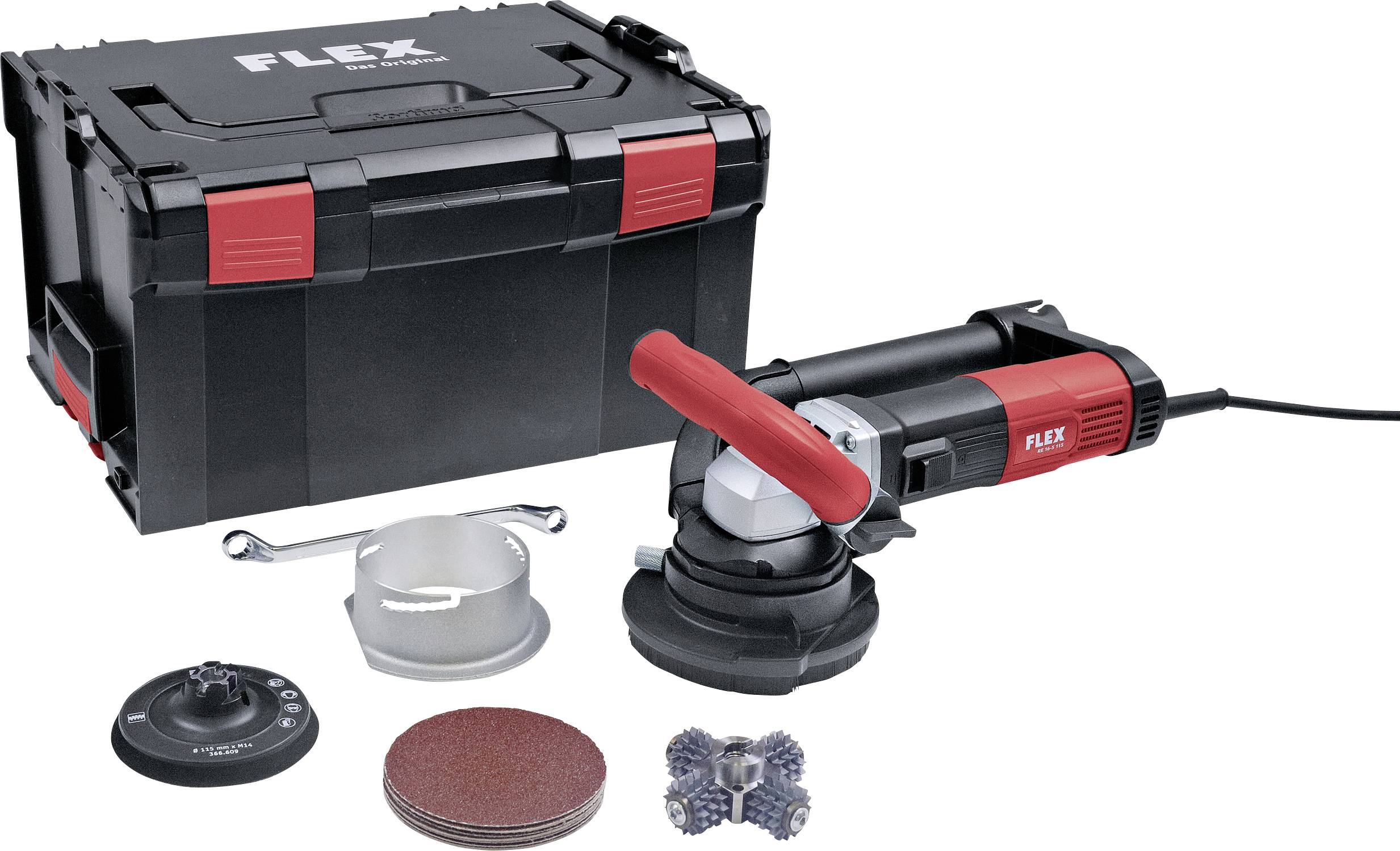 Frezarka renowacyjna Flex RE 16-5 115,Kit Fräskopf spitz 505005 1600 W - obrazek 1