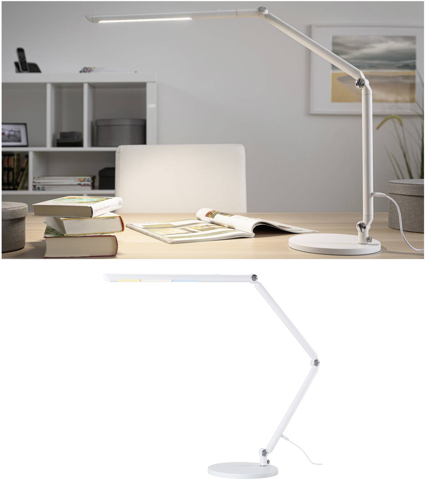 Lampka biurkowa LED Paulmann FlexBar 78911 10.6 W biały 1050 lm - obrazek 1
