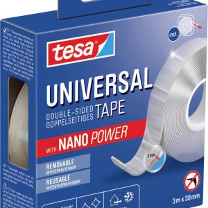 Taśma dwustronna tesa 55810-00000-00 Nano Tape (D x S) 3 m x 30 mm 3 m 1 szt. Taśma dwustronna tesa 55810-00000-00 Nano Tape (D x S) 3 m x 30 mm 3 m 1 szt.