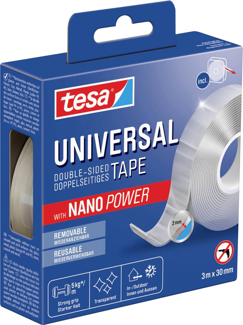 Taśma dwustronna tesa 55810-00000-00 Nano Tape (D x S) 3 m x 30 mm 3 m 1 szt. - obrazek 1