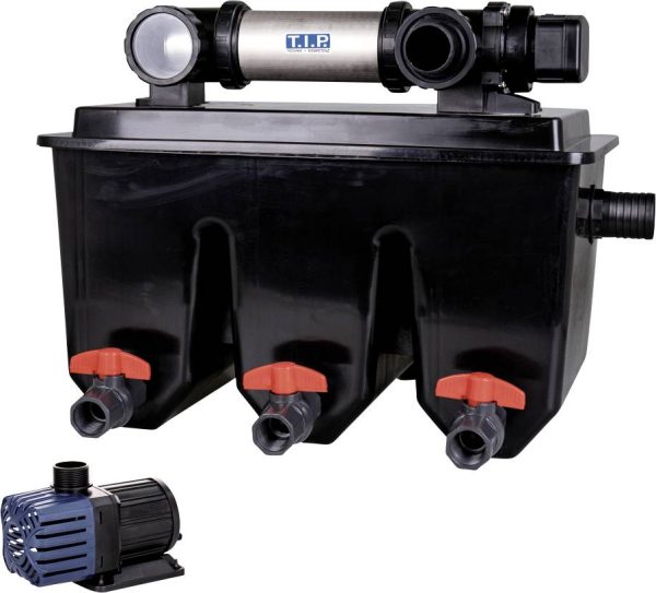 T.I.P. – Technische Industrie Produkte 30288 MTS 30000 UV 24 INOX Zestawy filtrów z osadnika UVC, z funkcją filtra