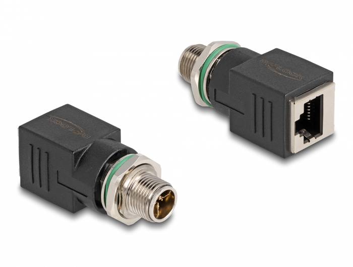 adapter M12, RJ45 Delock 60065 60065, Kabel, 1 szt. - obrazek 1
