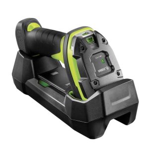 Zebra LI3678-SR Skaner kodów kreskowych Bluetooth® 1D Imager czarny, zielony Skaner ręczny Bluetooth, USB