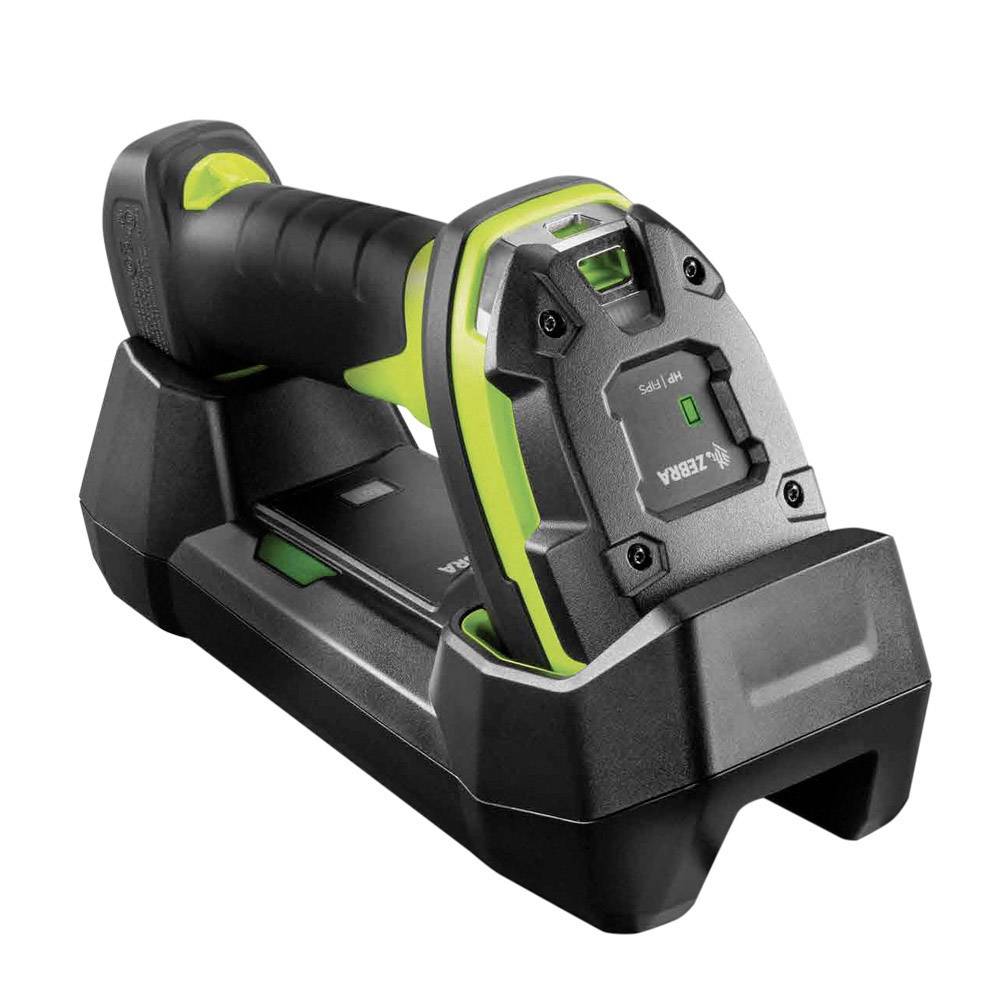 Zebra LI3678-SR Skaner kodów kreskowych Bluetooth® 1D Imager czarny, zielony Skaner ręczny Bluetooth, USB - obrazek 1
