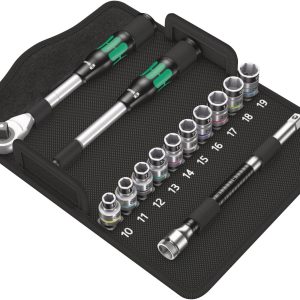 Klucze nasadowe z grzechotką Wera 8006 SC 1 05004090001, 1/2″ (12.5 mm), 13 szt. Klucze nasadowe z grzechotką Wera 8006 SC 1 05004090001, 1/2″ (12.5 mm), 13 szt.