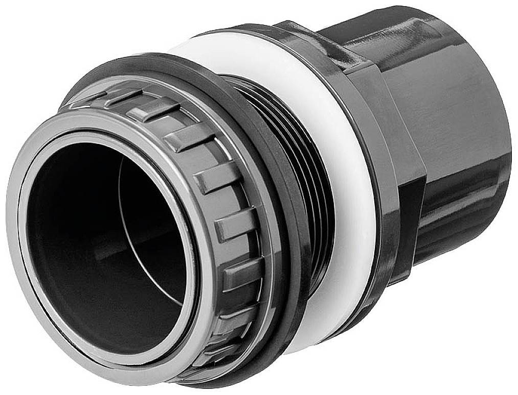 Przepust kablowy z PVC 110 x 125 mm/ 133 M FIAP 2488, (Ø x W) 110 mm x 125 mm, szary - obrazek 1