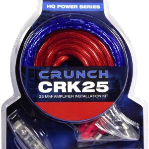 Zestaw do podpięcia wzmacniacza Car HiFi 25 mm² Crunch CRK25 Zestaw do podpięcia wzmacniacza Car HiFi 25 mm² Crunch CRK25