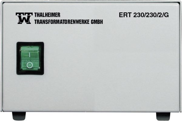 Transformator separacyjny, laboratoryjny napięcie stałe Thalheimer ERT 230/230/1G, Kalibracja: fabryczna (bez certyfikat