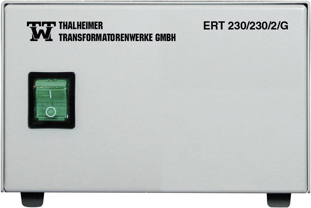 Transformator separacyjny, laboratoryjny napięcie stałe Thalheimer ERT 230/230/1G, Kalibracja: fabryczna (bez certyfikat - obrazek 1