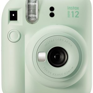 Aparat polaroid Fujifilm instax mini 12 Mint Green, zielony, zielony Aparat polaroid Fujifilm instax mini 12 Mint Green, zielony, zielony