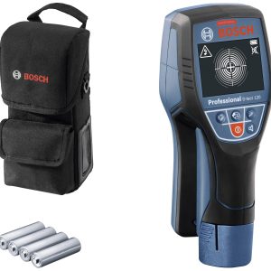 Bosch Professional Detektor D-tect 120 0601081303 Maksymalna głębokość wykrywania 12 m Przeznaczenie metale żelazne, met Bosch Professional Detektor D-tect 120 0601081303 Maksymalna głębokość wykrywania 12 m Przeznaczenie metale żelazne, met