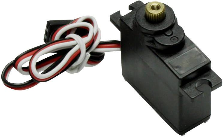 Midi-serwo Master Modellbau DS3012 MG Materiał napędu: metal Rodzaj złącza: Uni (Graupner / JR / Futaba) - obrazek 1