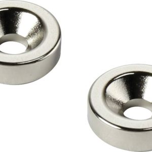 TRU COMPONENTS TC-12250604 Magnes trwały w kształcie pierścienia (Ø x W) 10 mm x 5 mm M3 Maksymalna temperatura graniczn