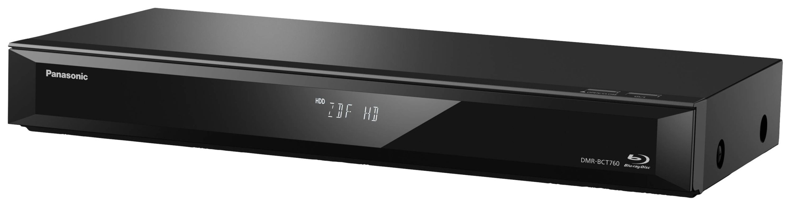 Panasonic DMR-BCT760AG Odtwarzacz Blu-ray z nagrywarką HDD 500 GB Upscaling 4K, Odtwarzacz CD, Audio High-Resolution, Tu - obrazek 1
