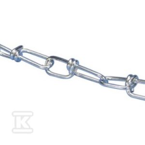 Łańcuch CHK22K szer/wys: 9×28 mm, grubość drutu: 2,0 mm obciążenie max: 400 N, 30 m /30m/ 385860 Łańcuch CHK22K szer/wys: 9×28 mm, grubość drutu: 2,0 mm obciążenie max: 400 N, 30 m /30m/ 385860