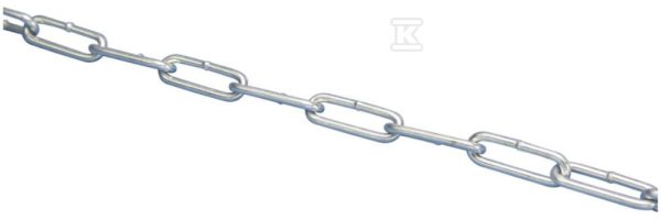 Łańcuch CHN15K szer/wys: 10×29 mm, grubość drutu: 2,5 mm, obciążenie max: 300 N, 30 m /30m/ 385910