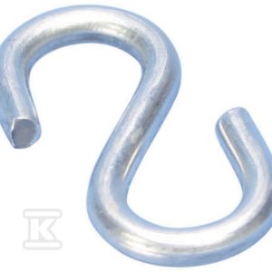 Haczyk S30 grubość drutu: 3,0 mm, obciążenie max: 120 N 591570 Haczyk S30 grubość drutu: 3,0 mm, obciążenie max: 120 N 591570