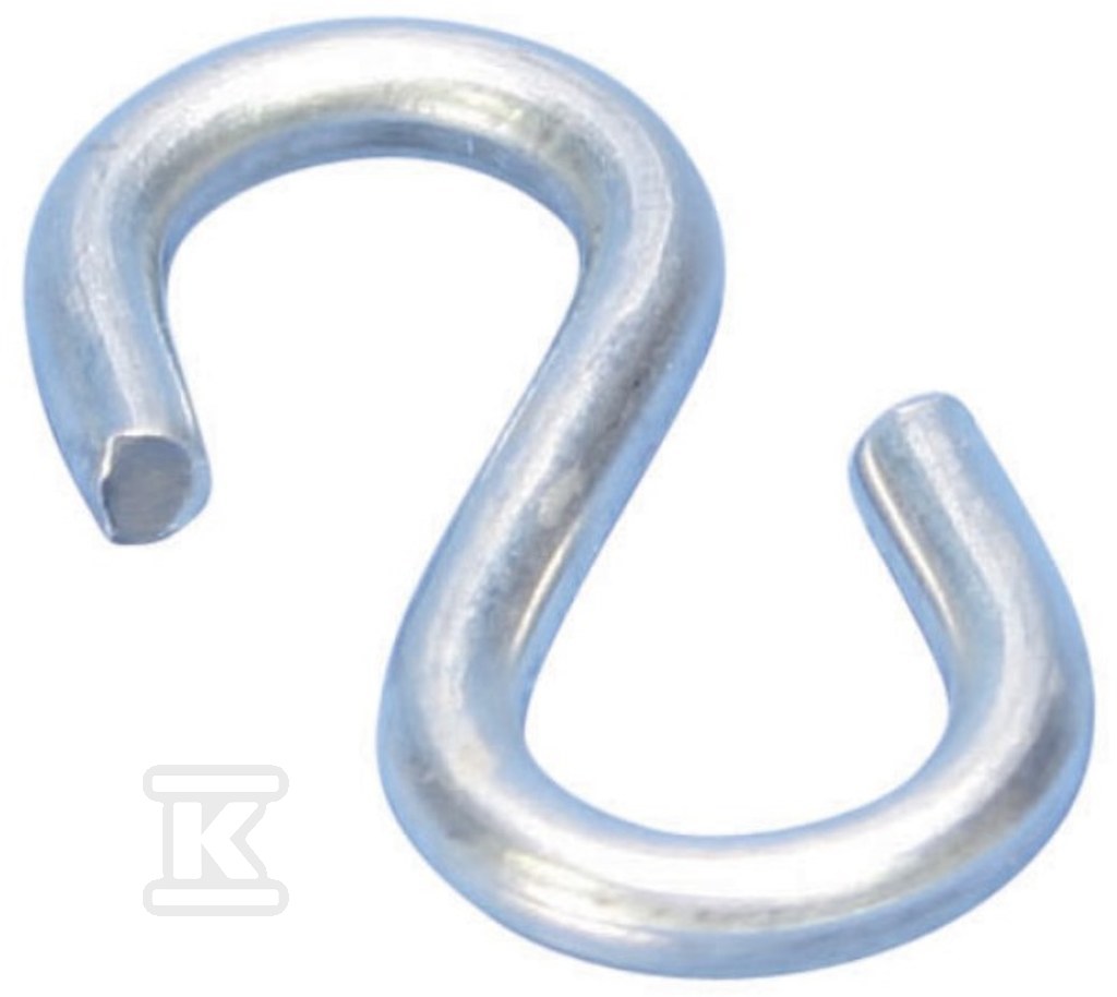 Haczyk S30 grubość drutu: 3,0 mm, obciążenie max: 120 N 591570 - obrazek 1