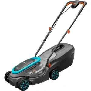Gardena Kosiarka akumulatorowa PowerMax 32/18V P4A gotowy zestaw: do 200 m², szer. cięcia 32 cm, obj. 30 l, centr. regul. wys. cięcia, silnik PowerPlus z trybem Eco (14632 20) Gardena Kosiarka akumulatorowa PowerMax 32/18V P4A gotowy zestaw: do 200 m², szer. cięcia 32 cm, obj. 30 l, centr. regul. wys. cięcia, silnik PowerPlus z trybem Eco (14632 20)