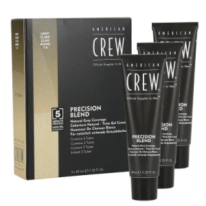 American Crew, Precision Blend, odsiwiacz dla mężczyzn Light 7 8, 3×40 ml American Crew, Precision Blend, odsiwiacz dla mężczyzn Light 7 8, 3×40 ml
