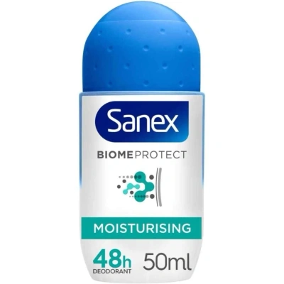 Sanex Antyperspirant w kulce roll-on Natur Protect Fresh 50 ml - obrazek 1