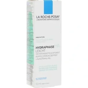 La Roche Posay lekki krem do twarzy skóry wrażliwej, sucha skóra, 72 godziny nawilżenia, z biofermentowanym kwasem hialuronowym i wodą termalną, bez alkoholu, hydrafazę HA 50 ml La Roche Posay lekki krem do twarzy skóry wrażliwej, sucha skóra, 72 godziny nawilżenia, z biofermentowanym kwasem hialuronowym i wodą termalną, bez alkoholu, hydrafazę HA 50 ml