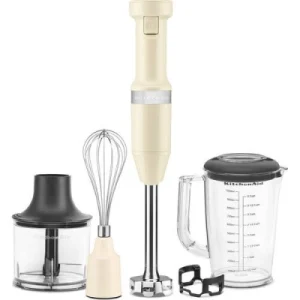 Blender kuchenny ręczny KitchenAid 5KHBV83EAC beżowy Blender kuchenny ręczny KitchenAid 5KHBV83EAC beżowy