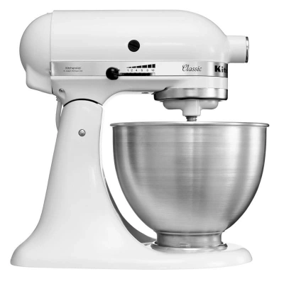 Kitchenaid Classic Robot Kuchenny, Biały/Srebrny, 4.3 l - obrazek 1