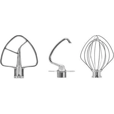 KitchenAid 5KSM5TH3PSS zestaw akcesoriów do maszyn kuchennych ze stali nierdzewnej, srebrny - obrazek 1