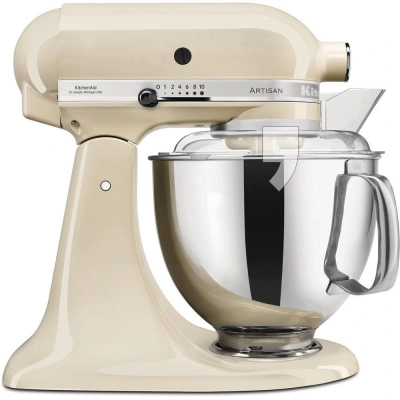Kitchenaid 5KSM175PSEAC Artisan Robot Kuchenny, Stal Nierdzewna, 300 W, L, Kremowy - obrazek 1