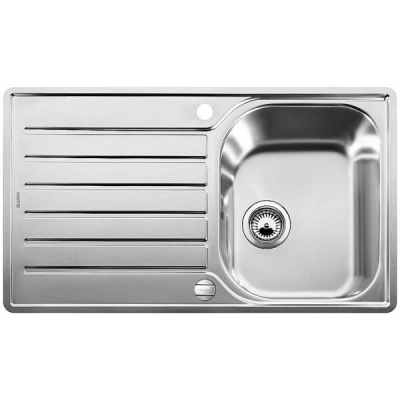 Blanco Lantos 45 Zlewozmywak, 860x500 mm, z kontrol odpywu, szczotkowana stal nierdzewna 519707 - obrazek 1