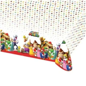 Obrus foliowy, Super Mario, 180×120 cm Obrus foliowy, Super Mario, 180×120 cm