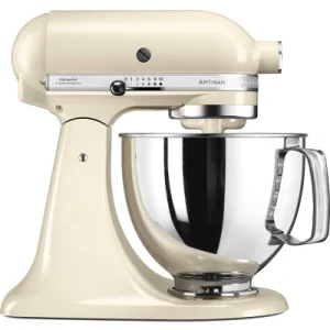 KitchenAid 144280 5KSM125EAC Artisan robot kuchenny (300 W, z podstawowym wyposażeniem) kremowy KitchenAid 144280 5KSM125EAC Artisan robot kuchenny (300 W, z podstawowym wyposażeniem) kremowy