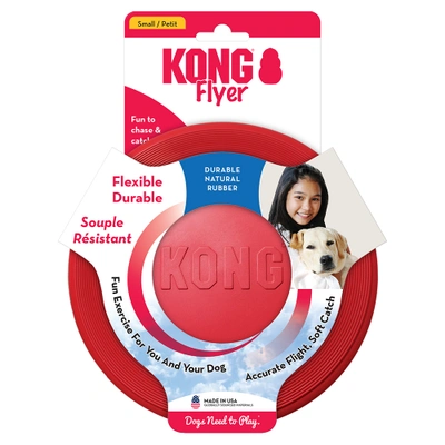 KONG Flyer frisbee dla psa 2 x S: Ø 18 cm - obrazek 1